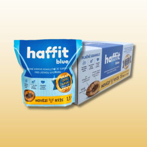 Haffit blue - hovězí s rýží